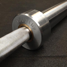 Load image into Gallery viewer, 20kg Hardened Chrome Needle Bearing Olympic Barbell - 1500lbs Rating (SALE)