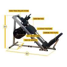 Load image into Gallery viewer, Body Solid GLPH1100 Leg Press Hack Squat (SALE)