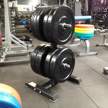 Load image into Gallery viewer, 100kg Budget Black Bumper Plate Set (Package Price)
