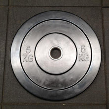 Load image into Gallery viewer, 100kg Budget Black Bumper Plate Set (Package Price)
