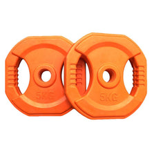 Load image into Gallery viewer, 40kg Rubber Coloured  Adjustable Standard Dumbbell Set (Package Price)
