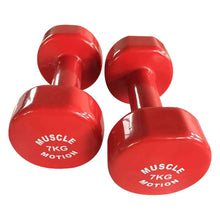 Load image into Gallery viewer, 5kg to 10kg VINYL DUMBBELL SET (PACKAGE PRICE)
