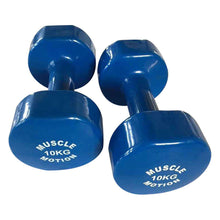 Load image into Gallery viewer, 5kg to 10kg VINYL DUMBBELL SET (PACKAGE PRICE)
