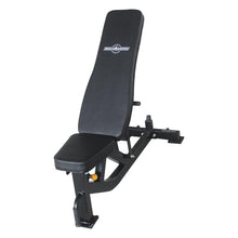 Load image into Gallery viewer, Black Adjustable Flat to Incline Bench (Rating Certified) - DIY

