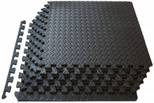 Load image into Gallery viewer, Black Interlocking Stall Mats
