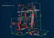 Load image into Gallery viewer, Deluxe Smith Machine + Adjustable Bench (SALE ITEM)
