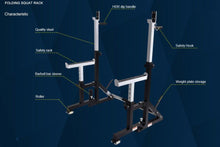Load image into Gallery viewer, Foldable Squat Stand Rack
