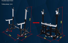 Load image into Gallery viewer, Foldable Squat Stand Rack
