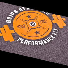 Load image into Gallery viewer, Grips Athletics Barbell Women's Tshirt
