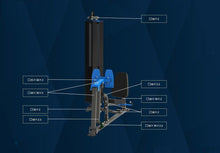 Load image into Gallery viewer, Leg Press Attachment MSG1000B for MSG100A Multi Station Gym

