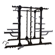 Load image into Gallery viewer, Muscle Motion 8-GEN Commercial 2 Station Half Rack With Storage PR8000I
