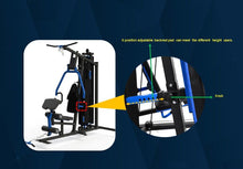 Load image into Gallery viewer, Muscle Motion Light Commercial Multi Station Gym + Pec Dec Attachment MSG1000AC
