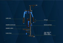 Load image into Gallery viewer, Muscle Motion Light Commercial Multi Station Gym + Pec Dec Attachment MSG1000AC
