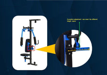 Load image into Gallery viewer, Muscle Motion Light Commercial Multi Station Gym + Pec Dec Attachment MSG1000AC
