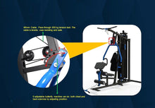 Load image into Gallery viewer, Muscle Motion Light Commercial Multi Station Gym + Pec Dec Attachment MSG1000AC

