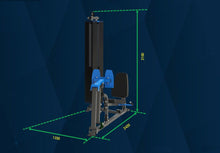 Load image into Gallery viewer, Muscle Motion Light Commercial Multi Station Home Gym + Leg Press + VKR MSG1000ABD
