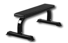 Load image into Gallery viewer, Package Deal 23 - Half Rack, Flat Bench, 20kg Olympic Bar, 100kg Budget Black Bumper Plate Set (PACKAGE PRICE)

