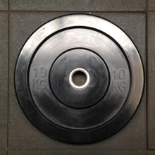 Load image into Gallery viewer, Pair of 10kg Budget Black Bumper Plates (SALE PRICE)
