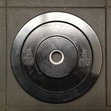 Load image into Gallery viewer, Pair of 5kg Budget Black Bumper Plates (SALE PRICE)
