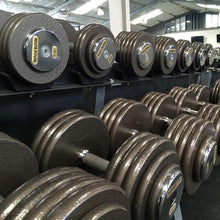 Load image into Gallery viewer, Prostyle Hammertone Fixed Dumbbell Set  2.5kg to 25kg - 10 Pairs (Package price)
